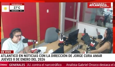 Transmisión de Atlántico en Noticias.