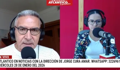 Transmisión de Atlántico en Noticias.