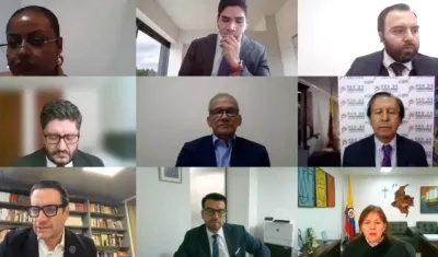 Audiencia contra Carlos Ramón González.