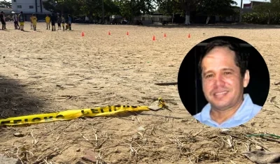 Optómetra Carlos Enrique Rojas Ávila fue ultimado en la cancha del barrio El Carmen. 