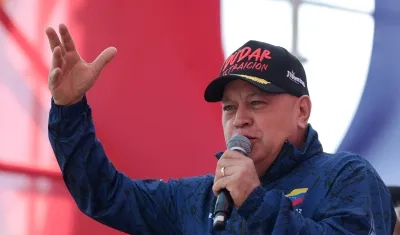 El ministro de Interior de Venezuela, Diosdado Cabello.