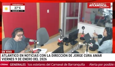 Transmisión de Atlántico en Noticias.