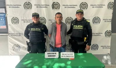 Rafael Enrique Marrugo Ayazo fue capturado por la Policía. 