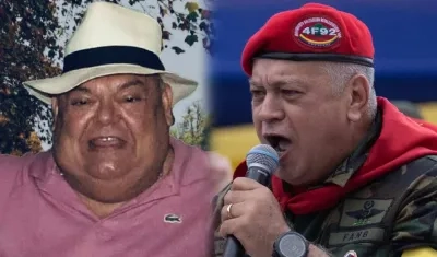 Carlos Orense Azocar y Diosdado Cabello.