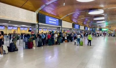 Aeropuerto Internacional Rafael Núñez de Cartagena.