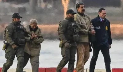 Cilia Flores y Nicolás Maduro.