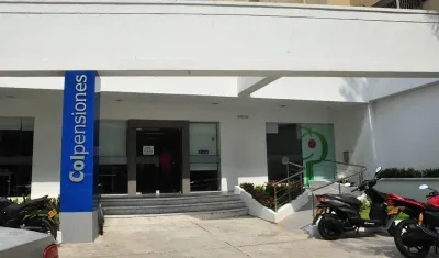 Oficina de Colpensiones.