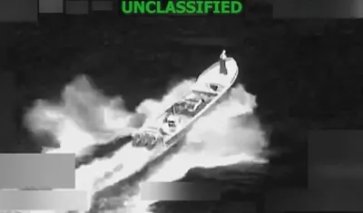 Captura de un video difundido en la cuenta en X @Southcom.