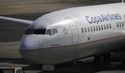 Avión de Copa Airlines. 