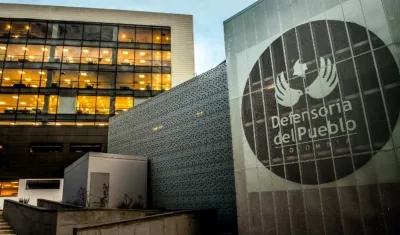Sede de la Defensoría del Pueblo, en Bogotá. 