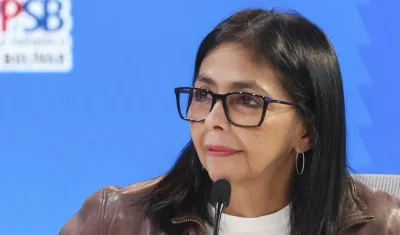 Presidenta encargada de Venezuela, Delcy Rodríguez. 