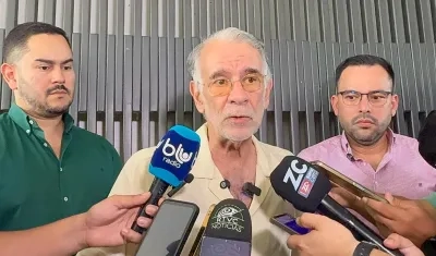 Eduardo Verano, gobernador del Atlántico.