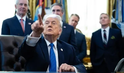 El Presidente de Estados Unidos, Donald Trump.