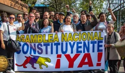 El ministro de Trabajo, Antonio Sanguino, lideró la inscripción del Comité el 26 de diciembre