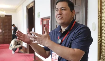  excandidato presidencial correísta Andrés Arauz.