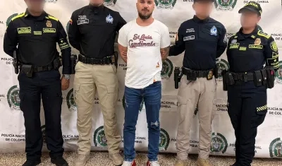 Tolga Korkut capturado por las autoridades en Barranquilla. 