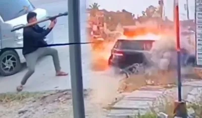 Atentado terrorista con lanzacohetes a alcalde del sur de Filipinas.
