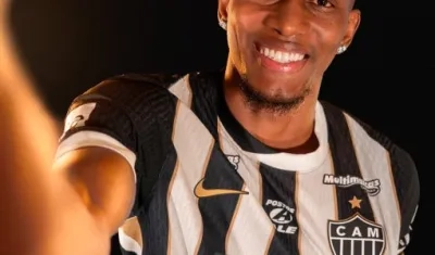 Mateo Cassierra, nuevo jugador del Atlético Mineiro.