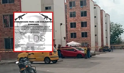 Panfleto que circula en redes sociales. 