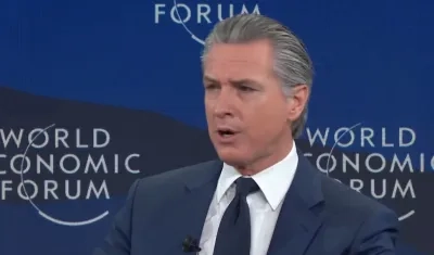 El gobernador de California, Gavin Newsom.