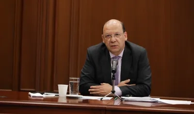 Germán Ávila, ministro de Hacienda.