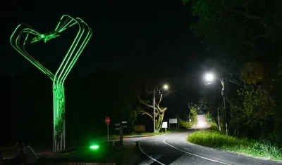 Iluminación en el corredor rural Baranoa - Usiacurí.