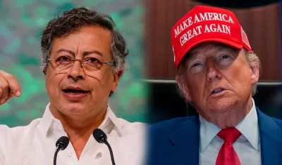 Gustavo Petro -  Donald Trump.
