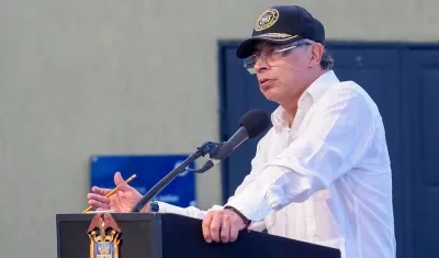 Gustavo Petro, Presidente de Colombia. 