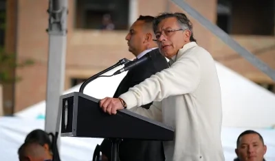 Gustavo Petro, Presidente de Colombia. 