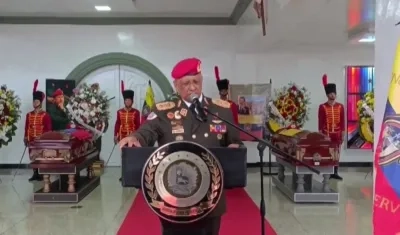 Homenaje a los soldados muertos.