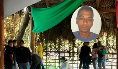 Harold Andrés Romero García fue asesinado esta tarde en el mencionado restaurante. 