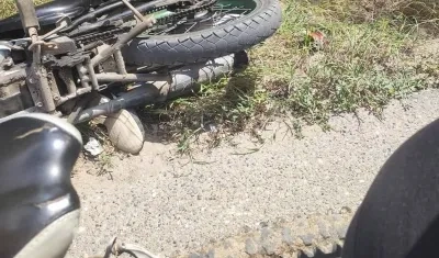 La víctima murió en el lugar de los hechos. 