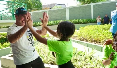 El Alcalde Alex Char.