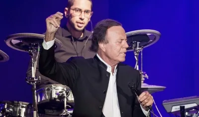 El cantante español Julio Iglesias.