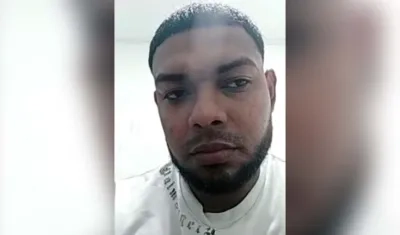 Jorman Javier Rodríguez Huyke durante la audiencia virtual de este martes. 