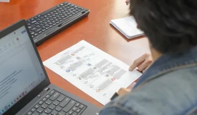 Inscripción de candidatos.