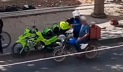 El presunto caso de corrupción se presentó en la vía a Manuela Beltrán, en Soledad. 