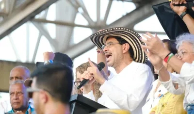 Iván Cepeda, precandidato presidencial.