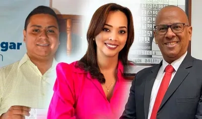 Juan Sebastián Mendoza; Vanessa Hernández; Edwin Figueroa.