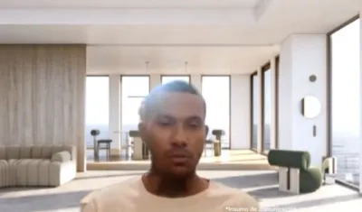 Luis Felipe Mejía Montero en audiencias concentradas. 