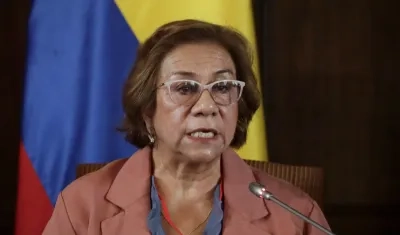 La canciller Rosa Villavicencio.