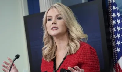 La secretaria de prensa de la Casa Blanca, Karoline Leavitt.