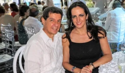 José Félix Lafaurie y María Fernanda Cabal.