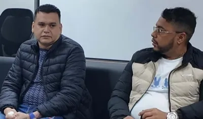 Digno Palomino y Jorge Eliécer Díaz Collazos, alias 'Castor'. 