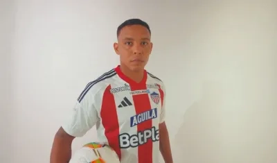 Luis Fernando Muriel, nuevo delantero de Junior.