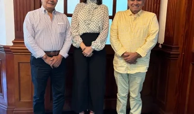 Mesa directiva de la Cámara de Comercio de Barranquilla