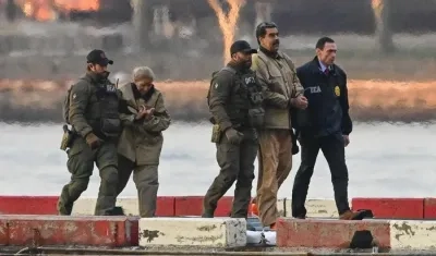 Cilia Flores y Nicolás Maduro.