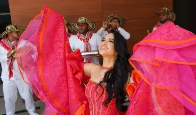María Paula Amaya, Reina del Carnaval de Soledad 2026.