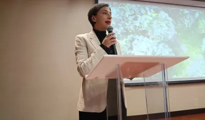 Martha Carvajalino, ministra de Agricultura.