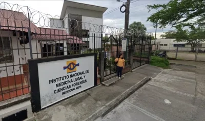 Dependencia de Medicina Legal Seccional Meta, en Villavicencio. 